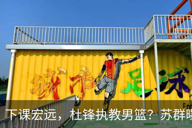 下课宏远，杜锋执教男篮？苏群曝料，1年计划曝光，宏远新帅曝光